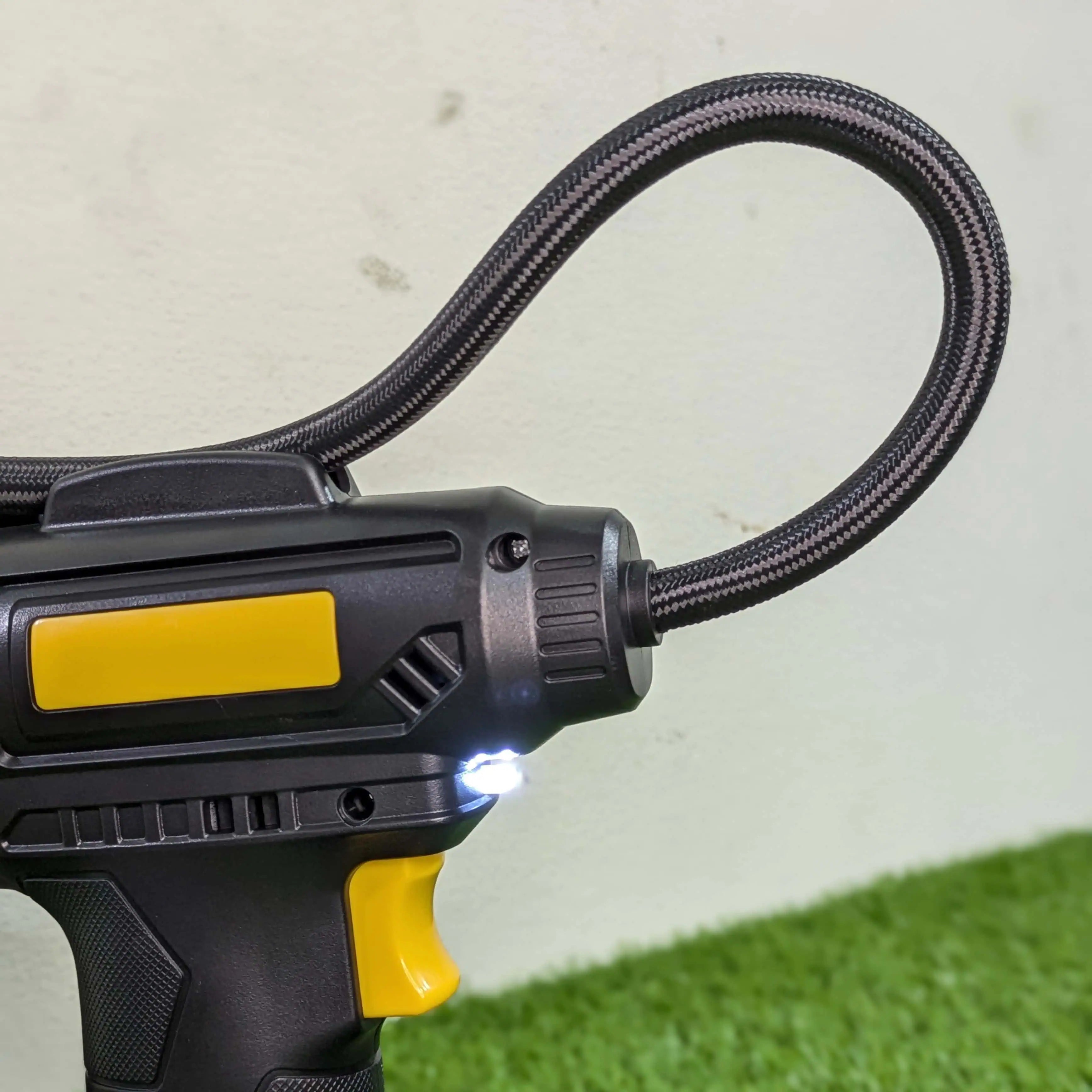 Digital Air Compressor for Car — 12V Portable Tyre  Inflator with LCD Display & Auto Shut-Off