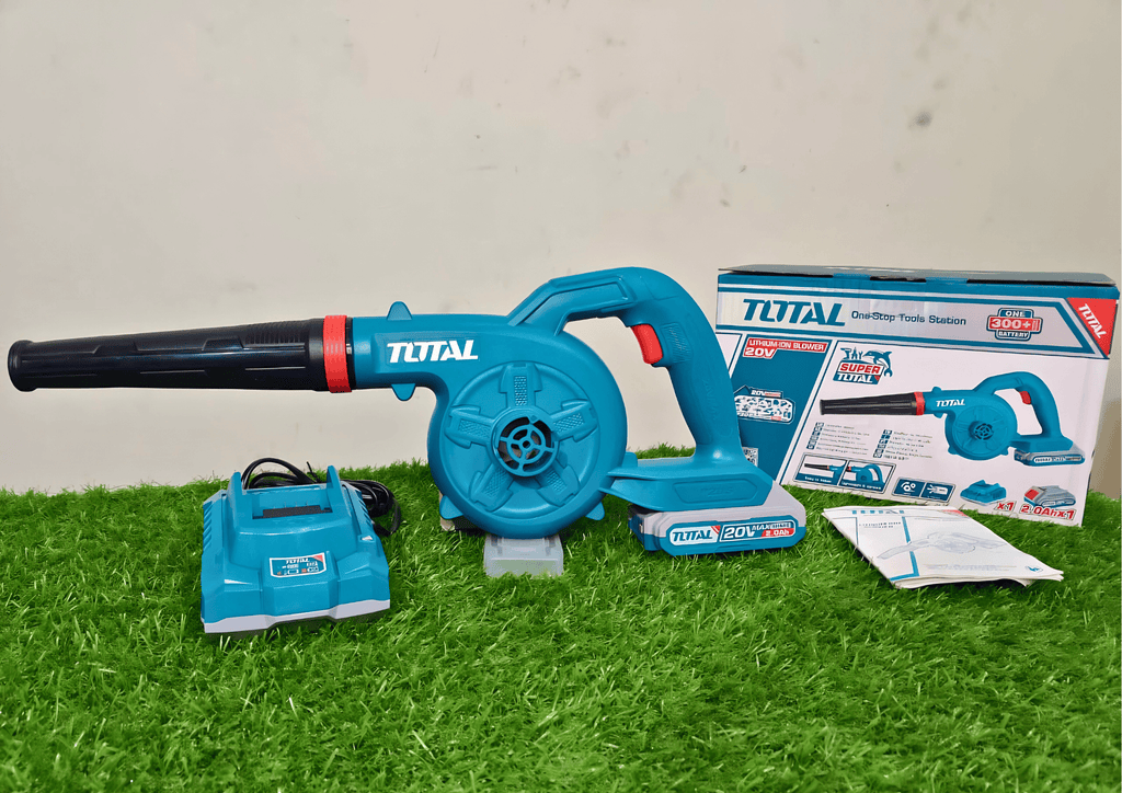 TOTAL 20V Lithium-Ion Cordless Blower | Lightweight, Compact & Powerful Dust Cleaner - Tools Point