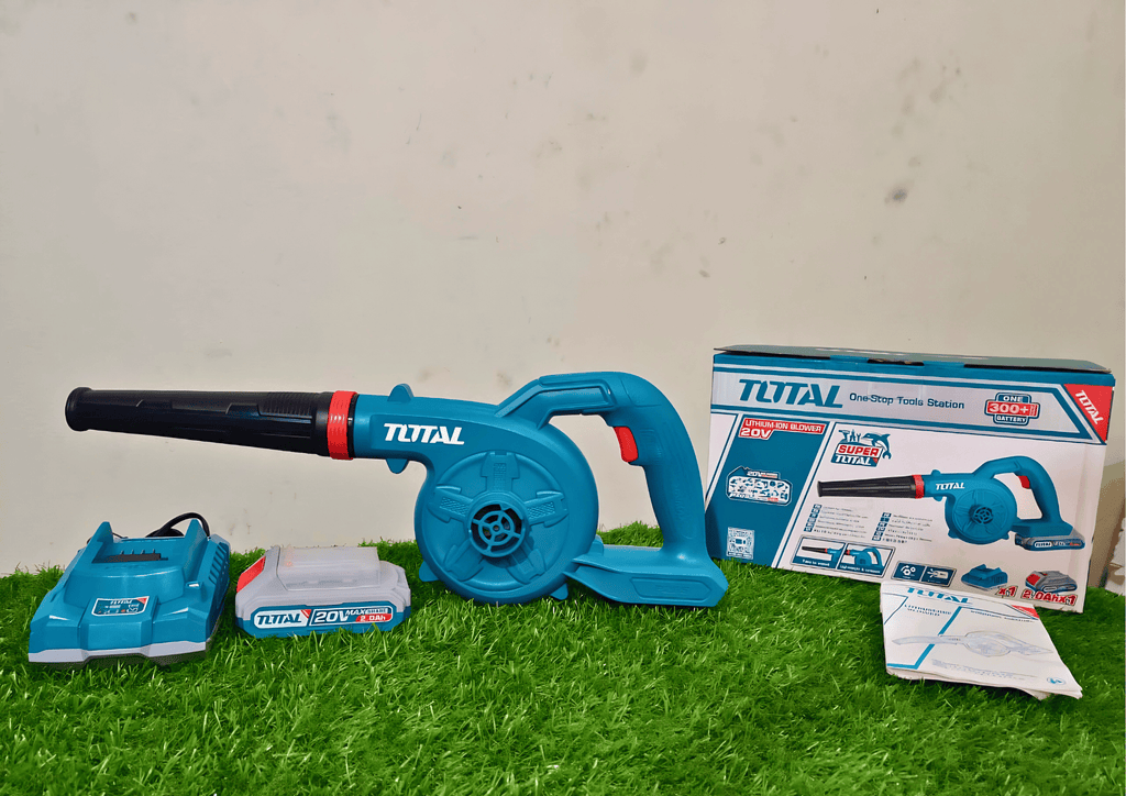 TOTAL 20V Lithium-Ion Cordless Blower | Lightweight, Compact & Powerful Dust Cleaner - Tools Point