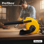 Pro'EKCO BL3006 Electric Air Blower  - 300W Copper Motor at 13,000 RPM | Ideal Dust Cleaner for Workshop