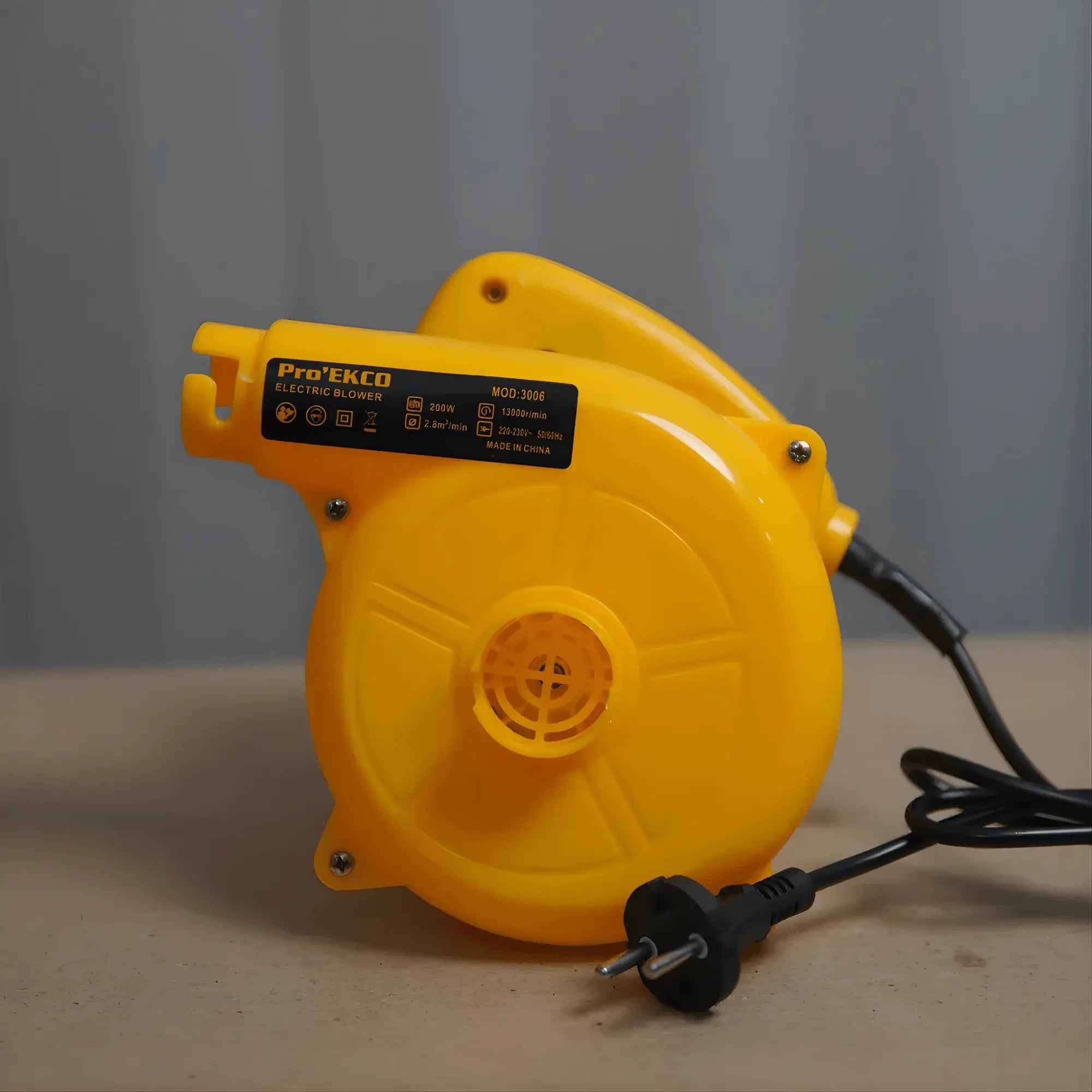 Pro'EKCO BL3006 Electric Air Blower  - 300W Copper Motor at 13,000 RPM | Ideal Dust Cleaner for Workshop